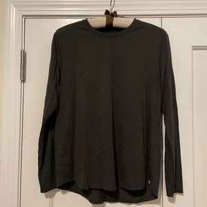 FIGS gray under scrub long sleeve